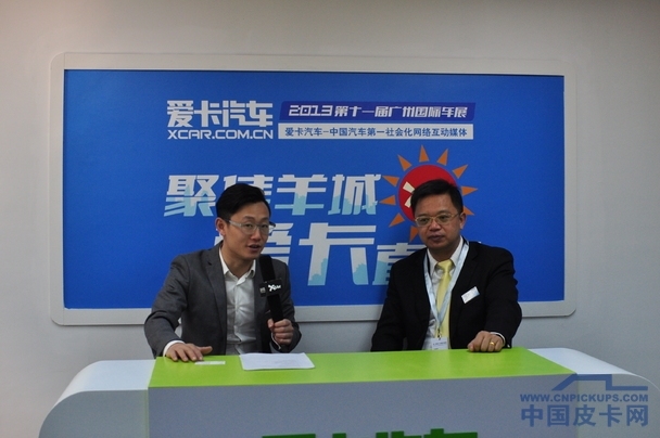 2013广州车展访长安马自达副总经理况锦文 2013广州车展访长安马自达副总经理况锦文