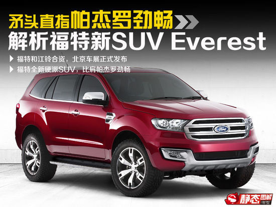 矛头直指劲畅 福特SUV Everest