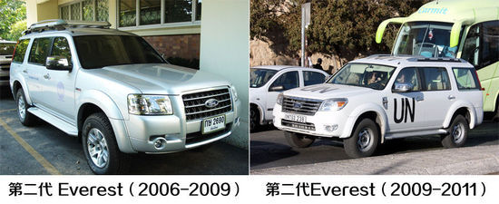 矛头直指劲畅 福特SUV Everest