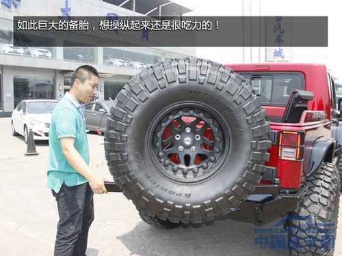 Jeep King超级越野皮卡实拍 搭V8发动机