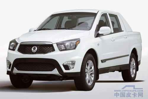 双龙SsangYong SUT-1皮卡亮相法兰克福