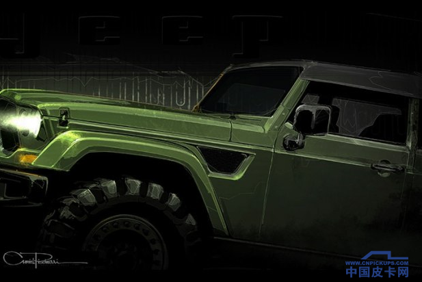 3月19日亮相 Jeep两款概念版车型预告图