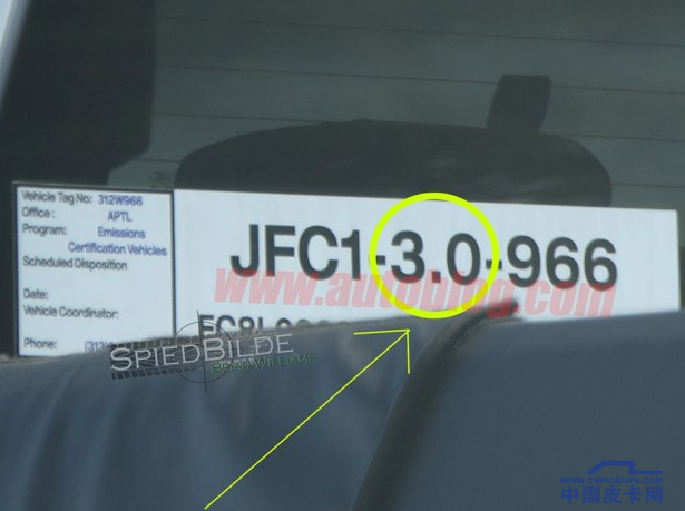 年内发布 福特F-150柴油版谍照曝光