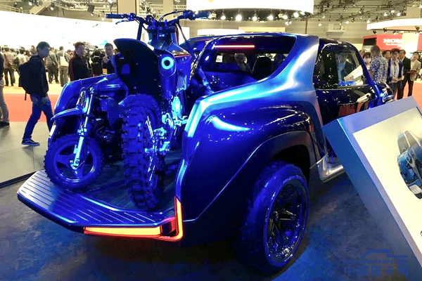 东京展上的一朵”奇葩” 雅马哈皮卡概念车亮相