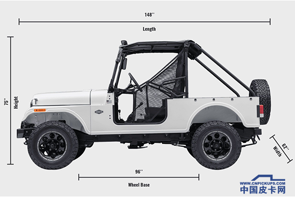 皮卡向下跨界 Mahindra ROXOR即将上市