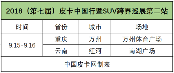 这个周末 皮卡中国行钜惠不缺席