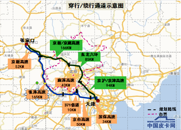 国三柴油皮卡12月1日起 全天禁行北京行政区域