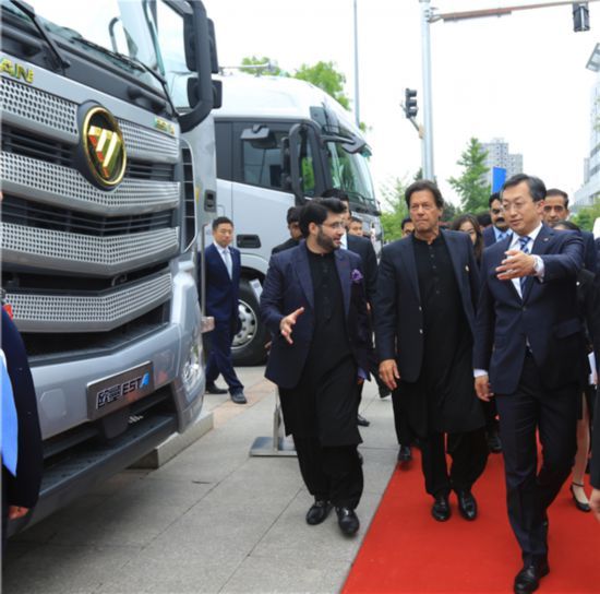 巴基斯坦总理到访福田 推动中巴“一带一路”合作落地