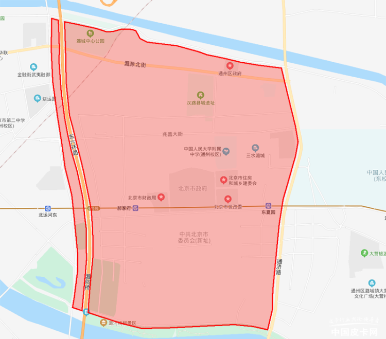 应急！ 尽一切可能帮助你 北京皮卡限行地图