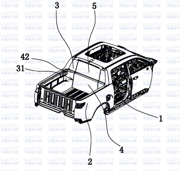 和货厢距离只有一块玻璃 雷达汽车货厢新功能专利曝光