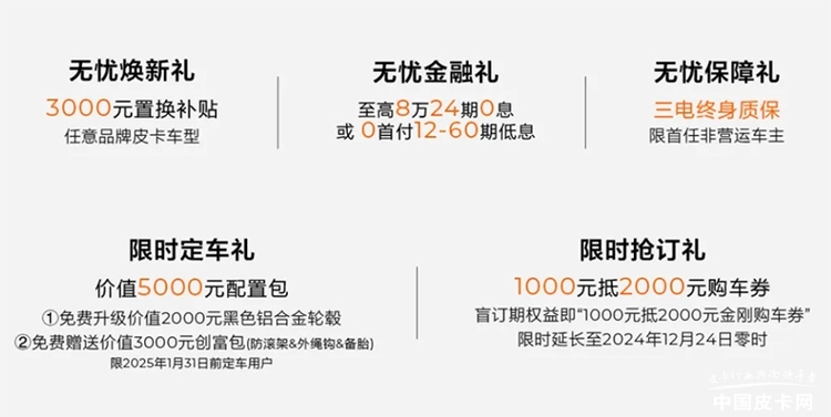 最低只要9.98万！ 纯电商用皮卡雷达金刚正式上市