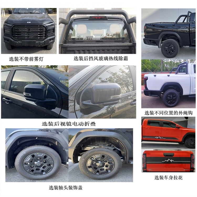奇瑞威麟首次申报！第395批工信部新产品公示中都有哪些新皮卡？