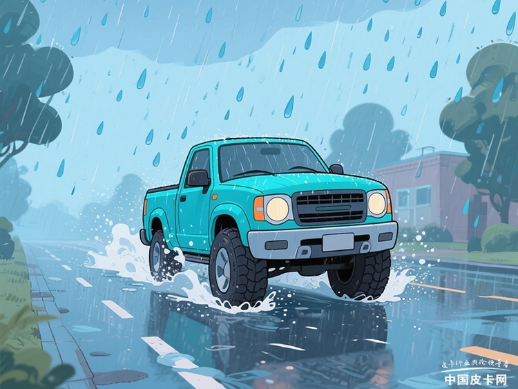 雨季皮卡全场景安全指南 从底盘养护到涉水驾驶的硬核攻略