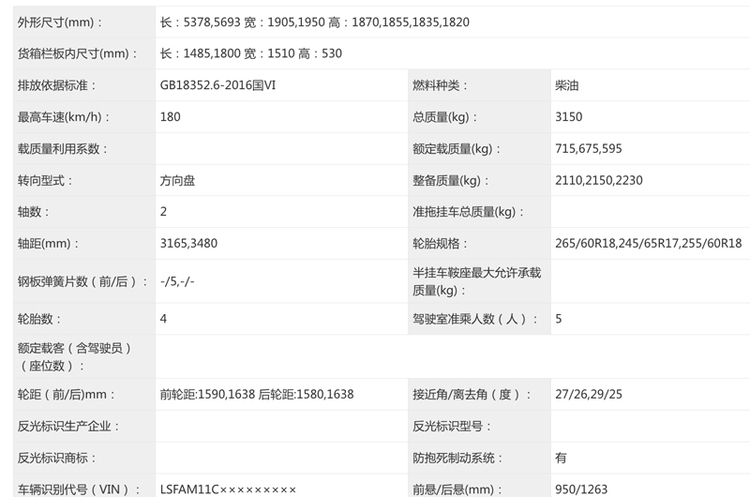 换装2.5T柴油发动机 上汽大通星际H 星际L将迎重大升级